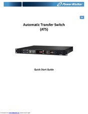 PowerWalker Automatic Transfer Switch Quick Start Manual