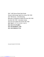Silicon Graphics 1450 Quick Start Manual