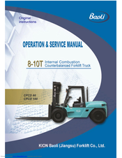 Baoli CPCD 80 Operating And Servicing Manual