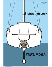 Volvo Penta MD5A Instruction Book