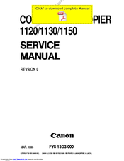 Canon FY8-13G3-000 Service Manual