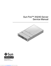 Oracle Sun Fire X4240 Service Manual