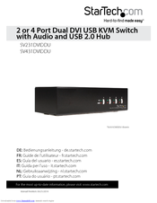 StarTech.com SV231DVIDDU Manual