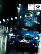 BMW Z4 M Roadster 2008 Service And Warranty Information