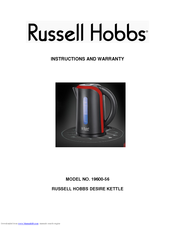 RUSSELL HOBBS 19600-56 Instructions Manual