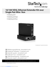 StarTech.com 110VDSLEXT User Manual