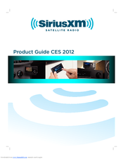 Sirius XM RAdio CES 2012 Product Manual