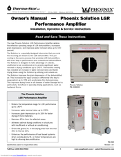Phoenix TS-332 Owner's Manual