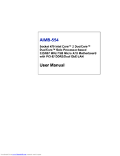 Advantech AIMB-554 User Manual