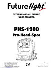 Future light Pro-Head-Spot PHS-1200 User Manual