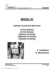 AnsaldoSTS 95 Installation & Maintenance Manual