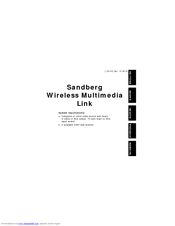 Sandberg Wireless Multimedia Link Manual