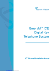 Tadiran Telecom EMERALD ICE Installation Manual