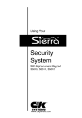 Sierra S5012 Using Manual