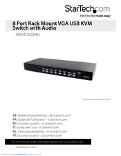 StarTech.com SV831DUSBAU User Manual