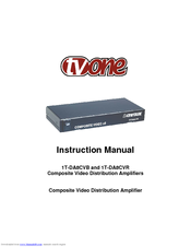 TV One 1T-DA8CVB Instruction Manual
