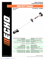 Echo SRM-261T Parts Catalog