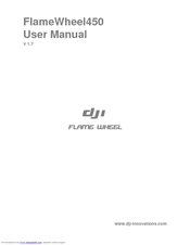 dji FlameWheel 450 User Manual