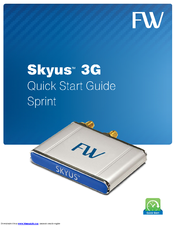 Feeney Wireless Skyus 3G Sprint Quick Start Manual