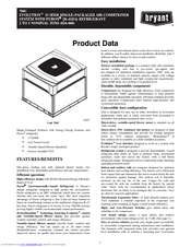 Bryant 704C030 Evolution Product Data