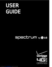 LG Spectrum User Manual