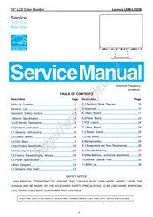 Lenovo LXM-L15DB Service Manual