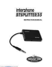 Interphone BTSplitter35 Instruction Manual