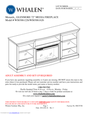 Whalen Glenmore WS03061226 User Manual