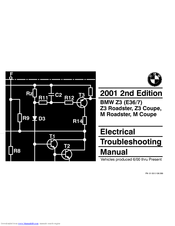 BMW M ROADSTER Electrical Troubleshooting Manual