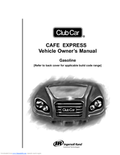 Club Car Cafe Express Owner's Manual