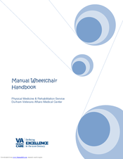 VA Health care Wheelchair Manual Handbook