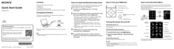 Sony WALKMAN NWZ-A15 Quick Start Manual