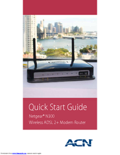 ACN Netgear N300 Quick Start Manual