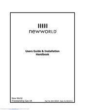 New World Freestanding Gas Users Manual & Installation Handbook