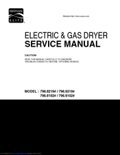 Kenmore 796.8102 Service Manual