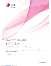 LG 23MT75D Owner's Manual