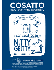 Cosatto car seat base User Manual