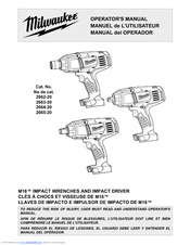 Milwaukee 2663-20 Operator's Manual