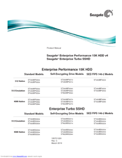 Seagate ST600MX0004 Product Manual