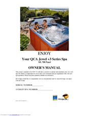 QCA Spa Jewel +3 Series Owner's Manual