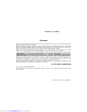 TOYOTA 2006 Solara U Owner's Manual