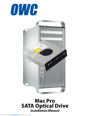 OWC Mac Pro SATA Optical Drive Installation Manual