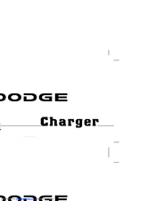 Dodge Charger 2011 Owner's Manual