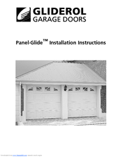 Gliderol Garage door Installation Instructions Manual