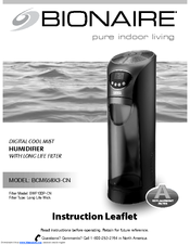 bionaire clean mist 3 humidifier manual