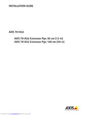Axis T91A52 Installation Manual