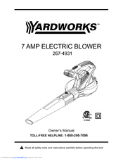 Yardworks 267-4931 Owner's Manual