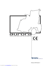 Remploy Aurora User Manual And Information Manual