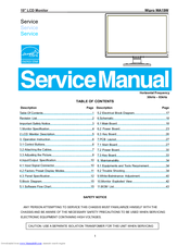 AOC Wipro WA19W Service Manual