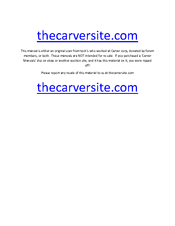 Carver PM-350 Operator's Manual